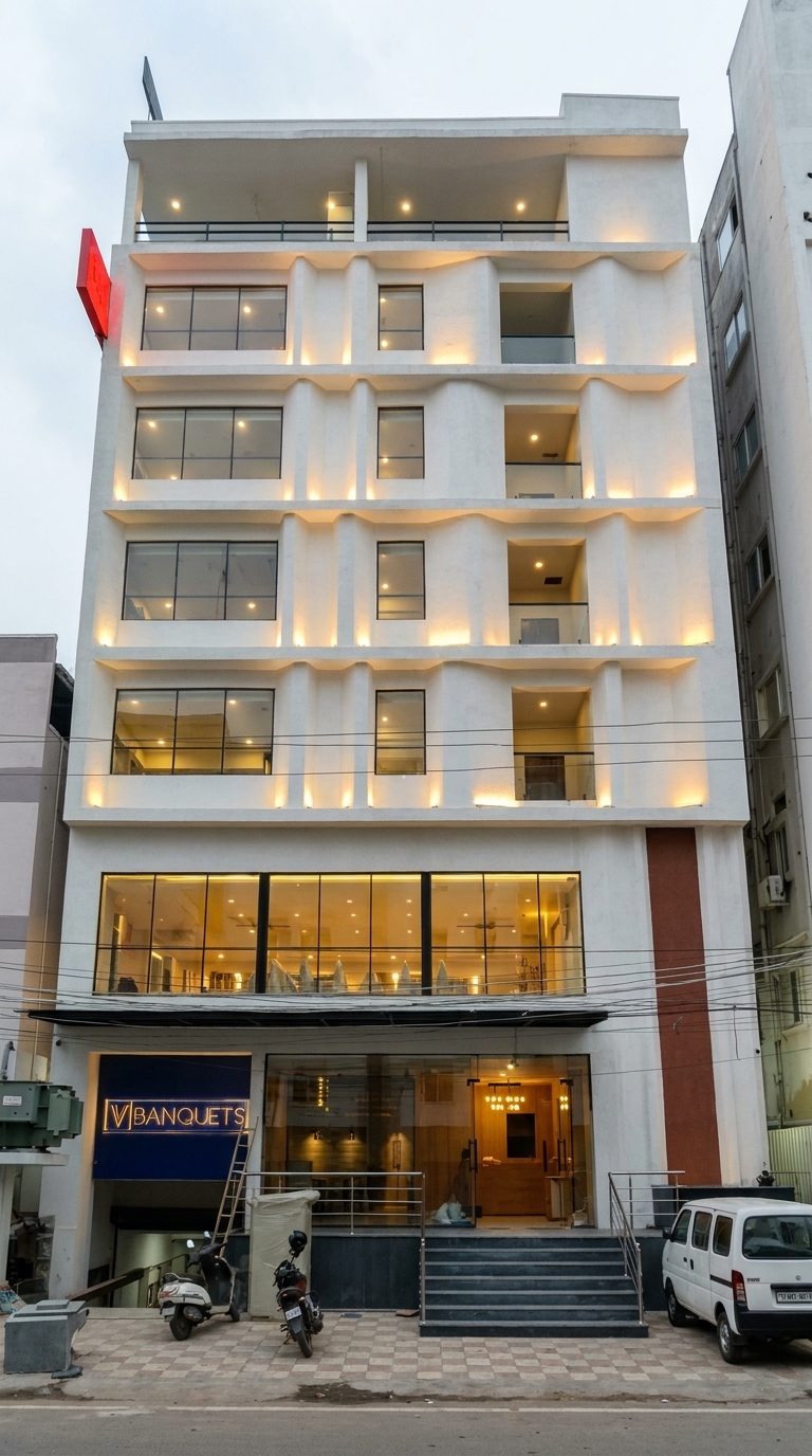 V-Banquets Madhapur Commercial Project